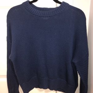 Navy Blue Sweater